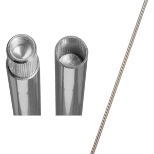 Silver 2-Piece Banner Pole