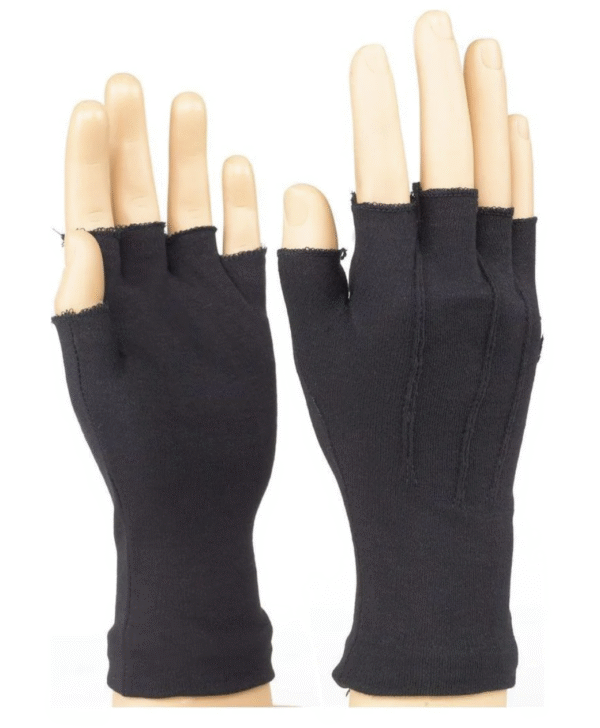 StylePlus Fingerless Long Wrist Cotton Gloves