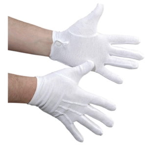 StylePlus Cotton Military Glove with Snap Closure
