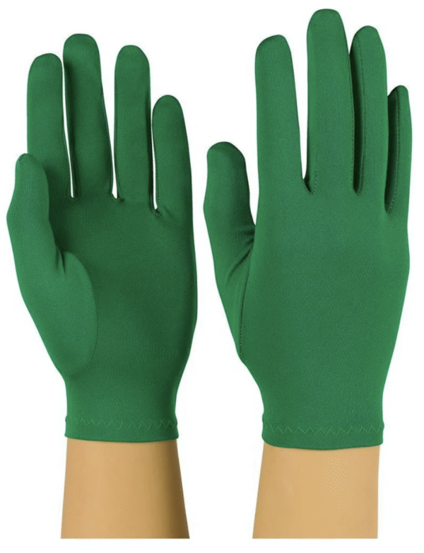 Solid Color Polyester Gloves - Image 3