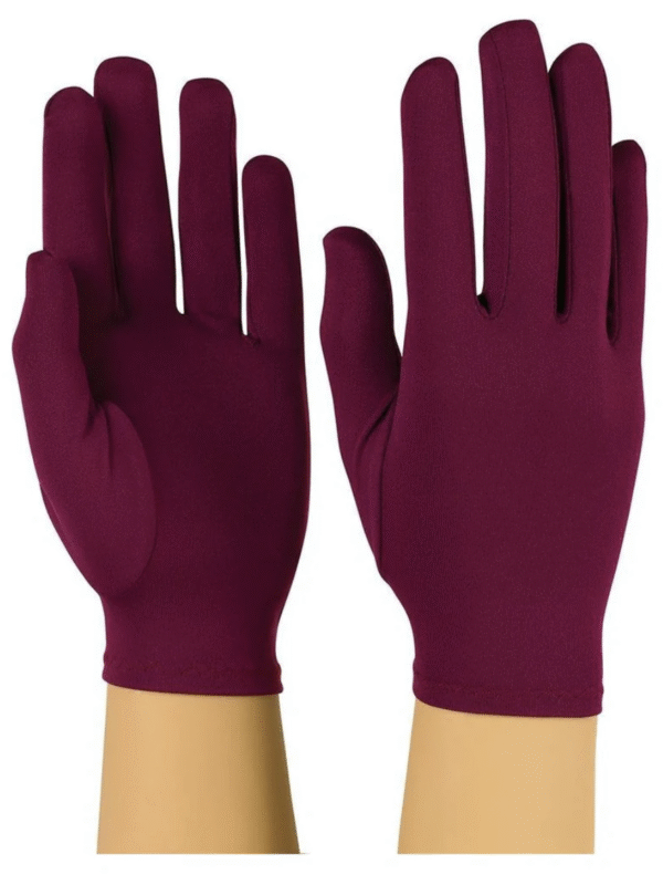 Solid Color Polyester Gloves - Image 4