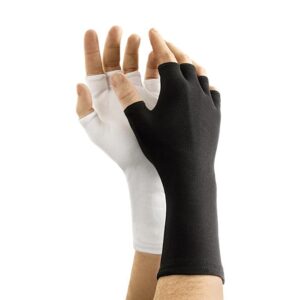 Dinkles Long-Wristed Half Finger Nylon Gloves