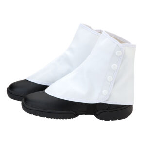 White Snap Spats