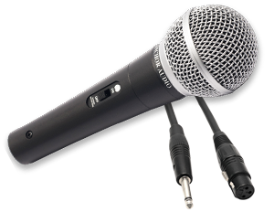 Handheld Mic with 20' 1/4" Cable