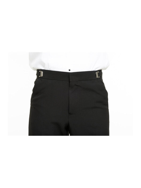 Cousins Mens Adjustable Waist Flat Front Tuxedo Pant - Image 4