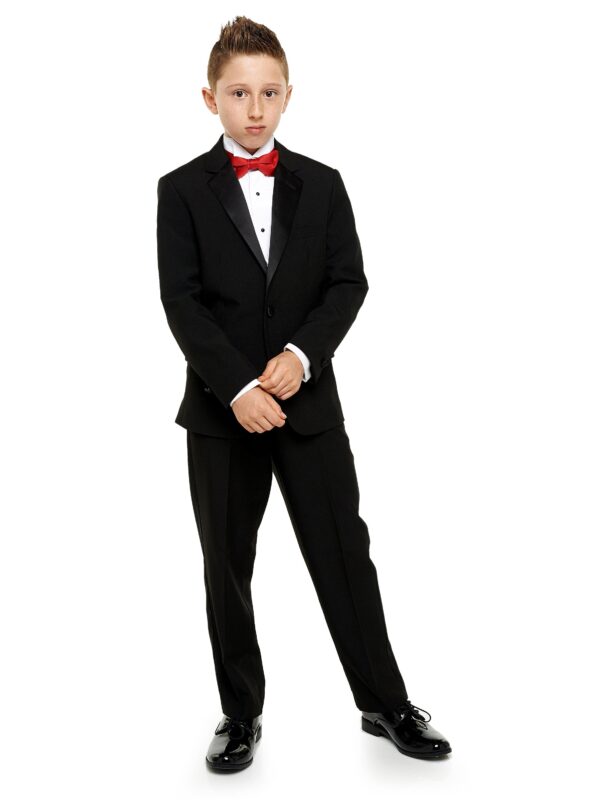 Cousins Youth Polyester Tuxedo Coat - Image 2