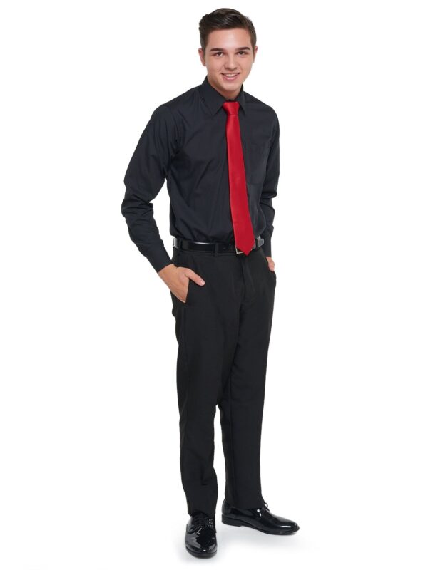 Cousins Mens Polyester Dress Pants - Image 2