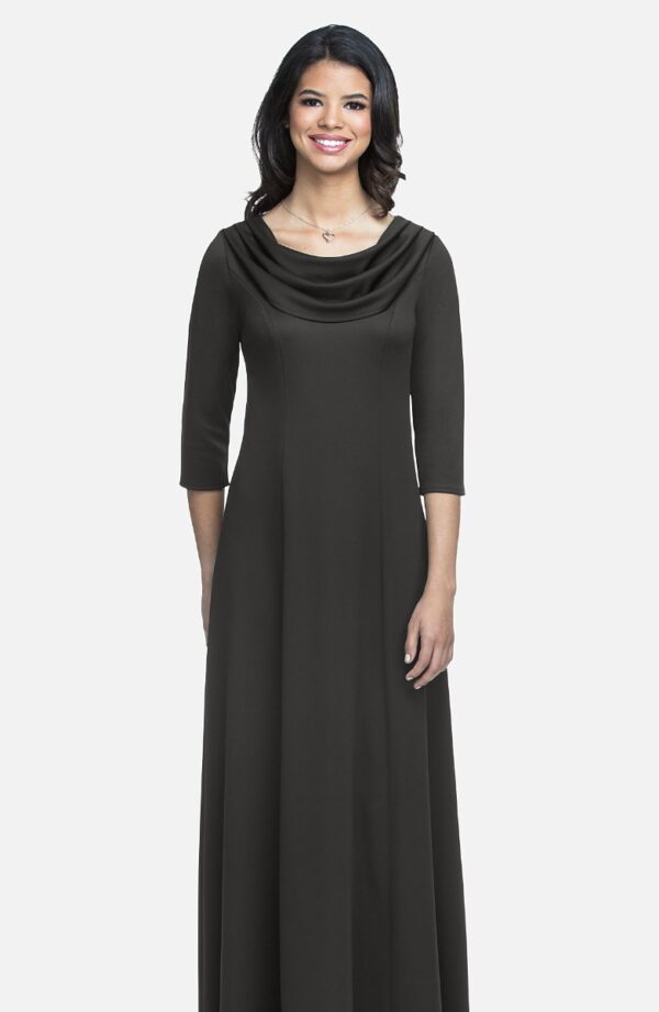 3893AA-E Cowl Neckling (Front and Back)