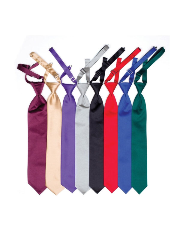 Cousins Deluxe Satin Pre-Knotted Windsor Tie